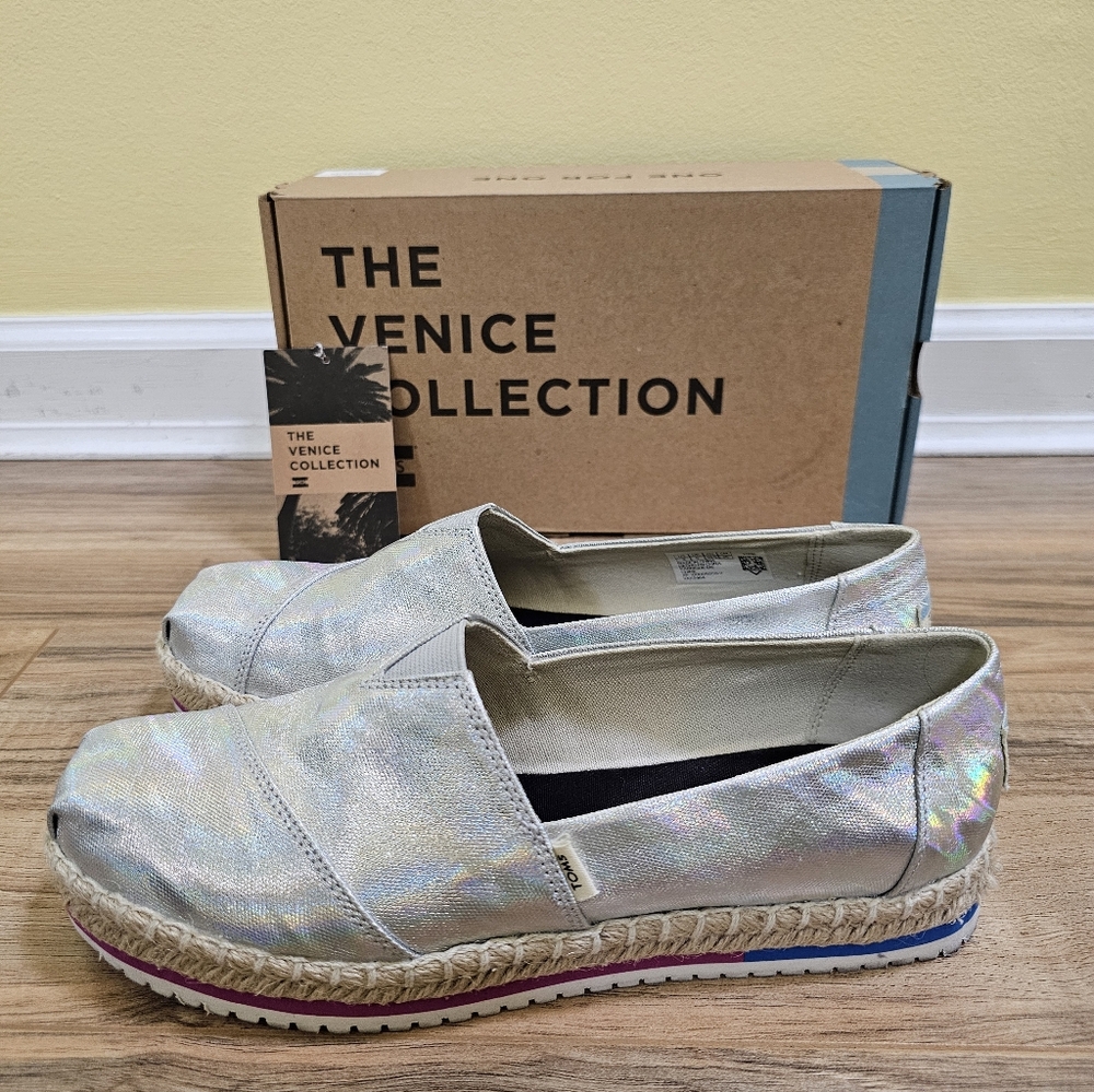 TOMS Alpargata Silver - Picture 4 of 12